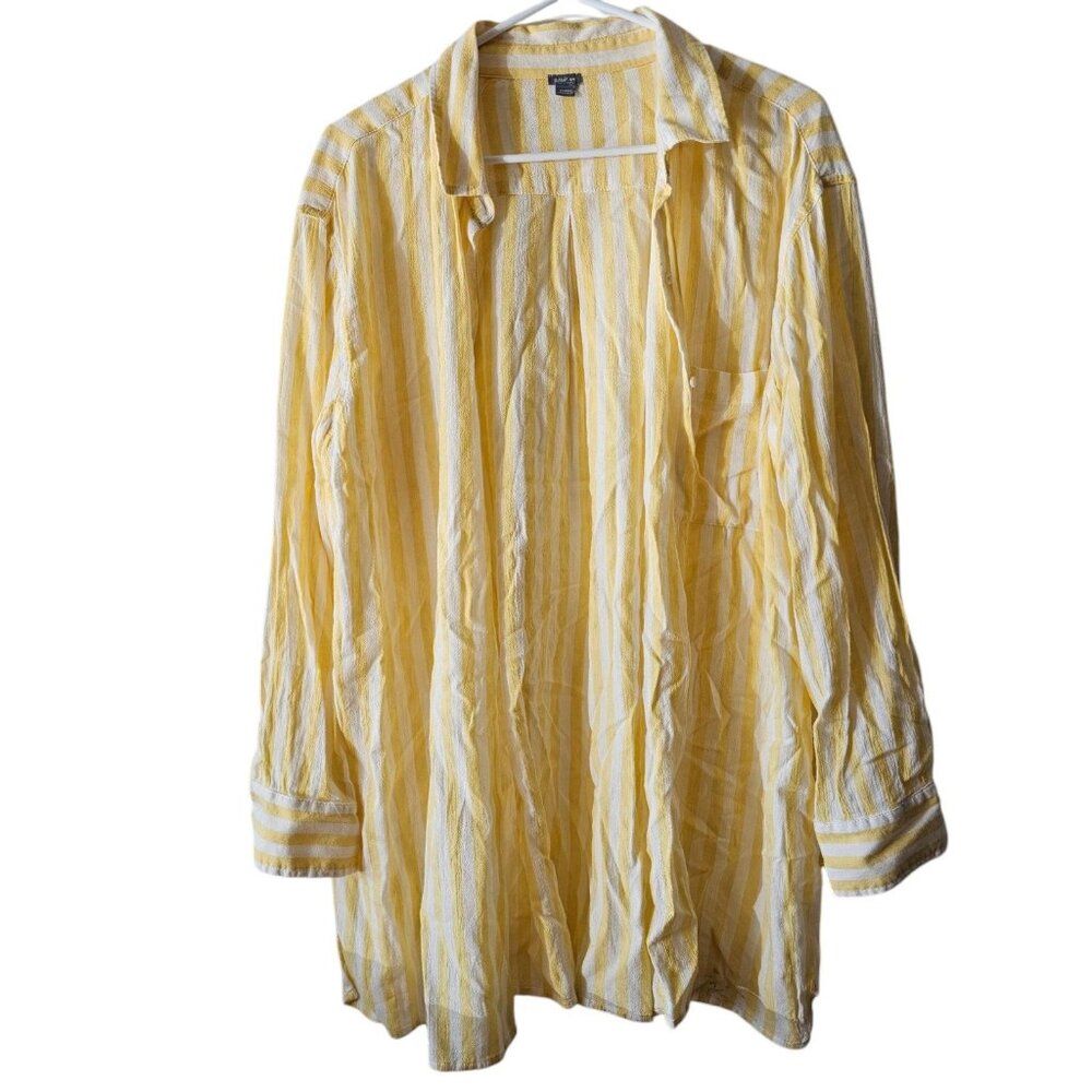 Women's Medium Aerie Oversized Button Up Shirt
